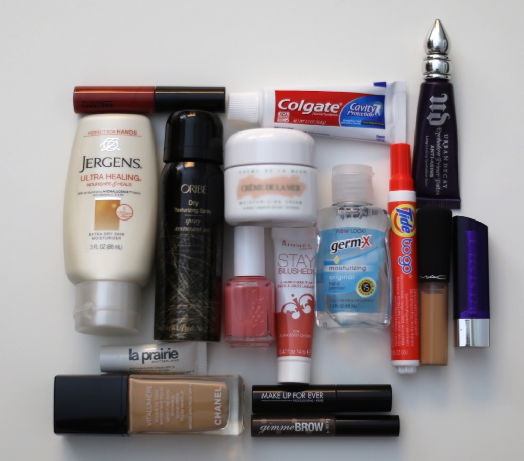 pack liquids in carry on